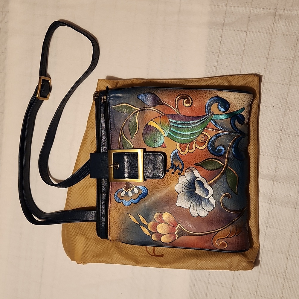 Anuschka Song Bird and Flowers Travel Organizer